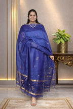 Silk Linen Jamdani Kurta Dupatta