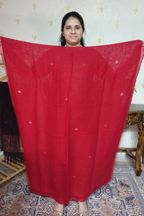 Jayshree Linen jamdani with Thread weaving  Dupatta -2pc