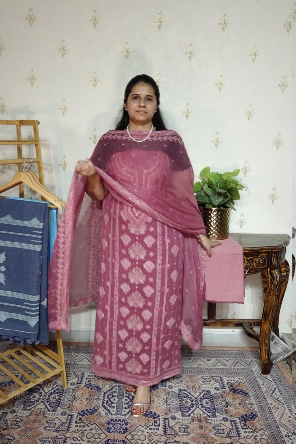 Karachi Suit- Viscous Georgette