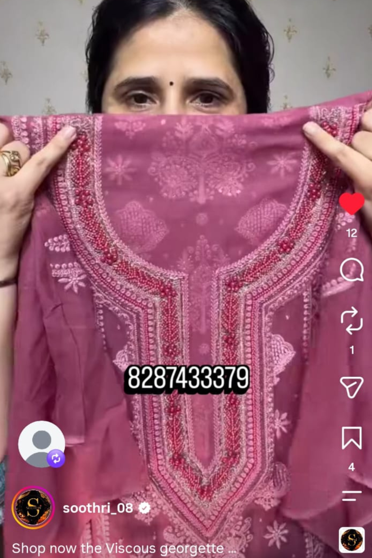 Karachi Suit- Viscous Georgette
