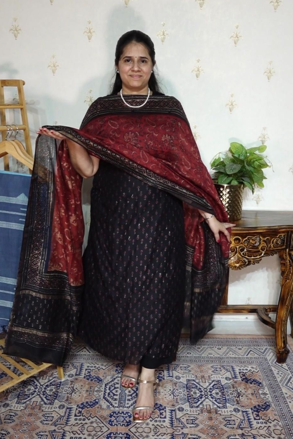Maheshwari Silk - 70 GM with Digital Prints