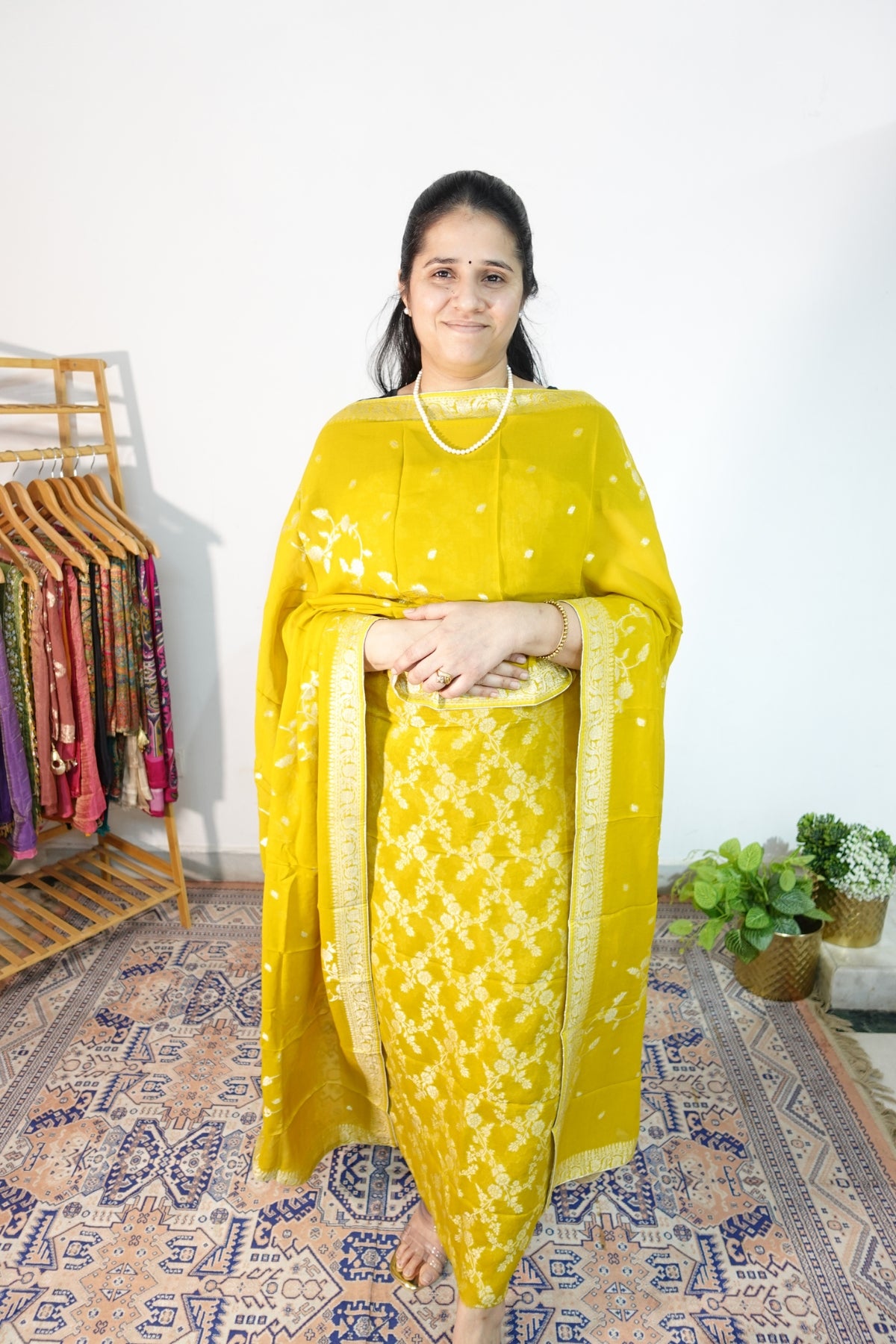 Banarsi Khadi Georgette