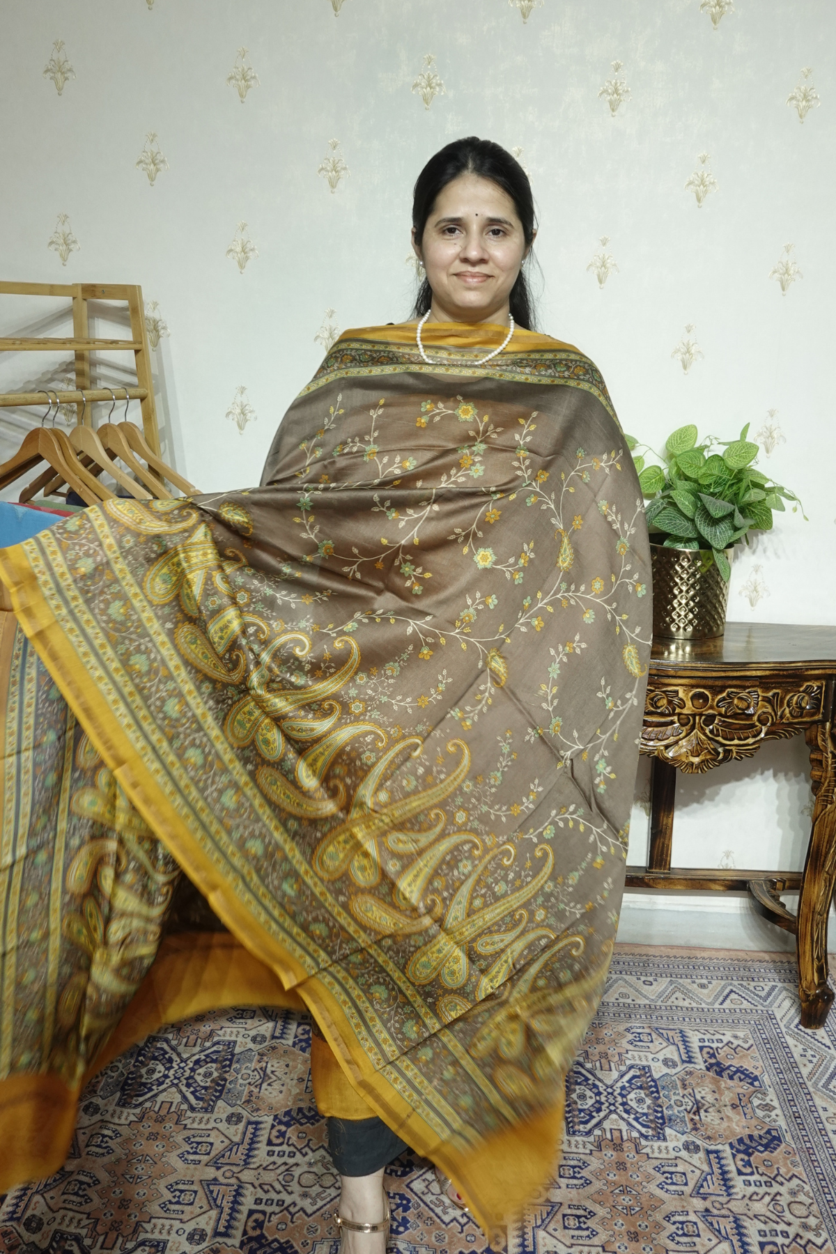 Maheshwari Silk - 70 GM with Digital Prints