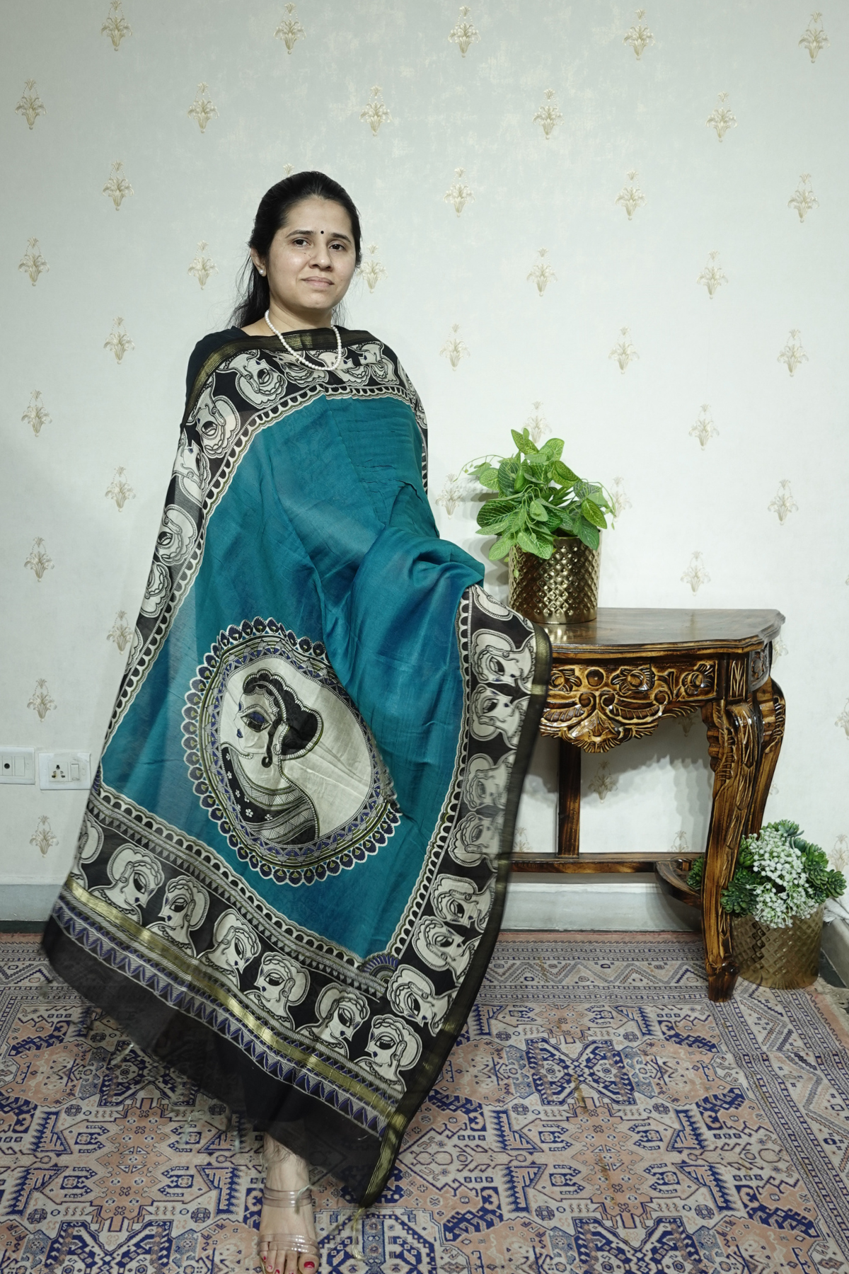 Maheshwari Silk - 40 Gm