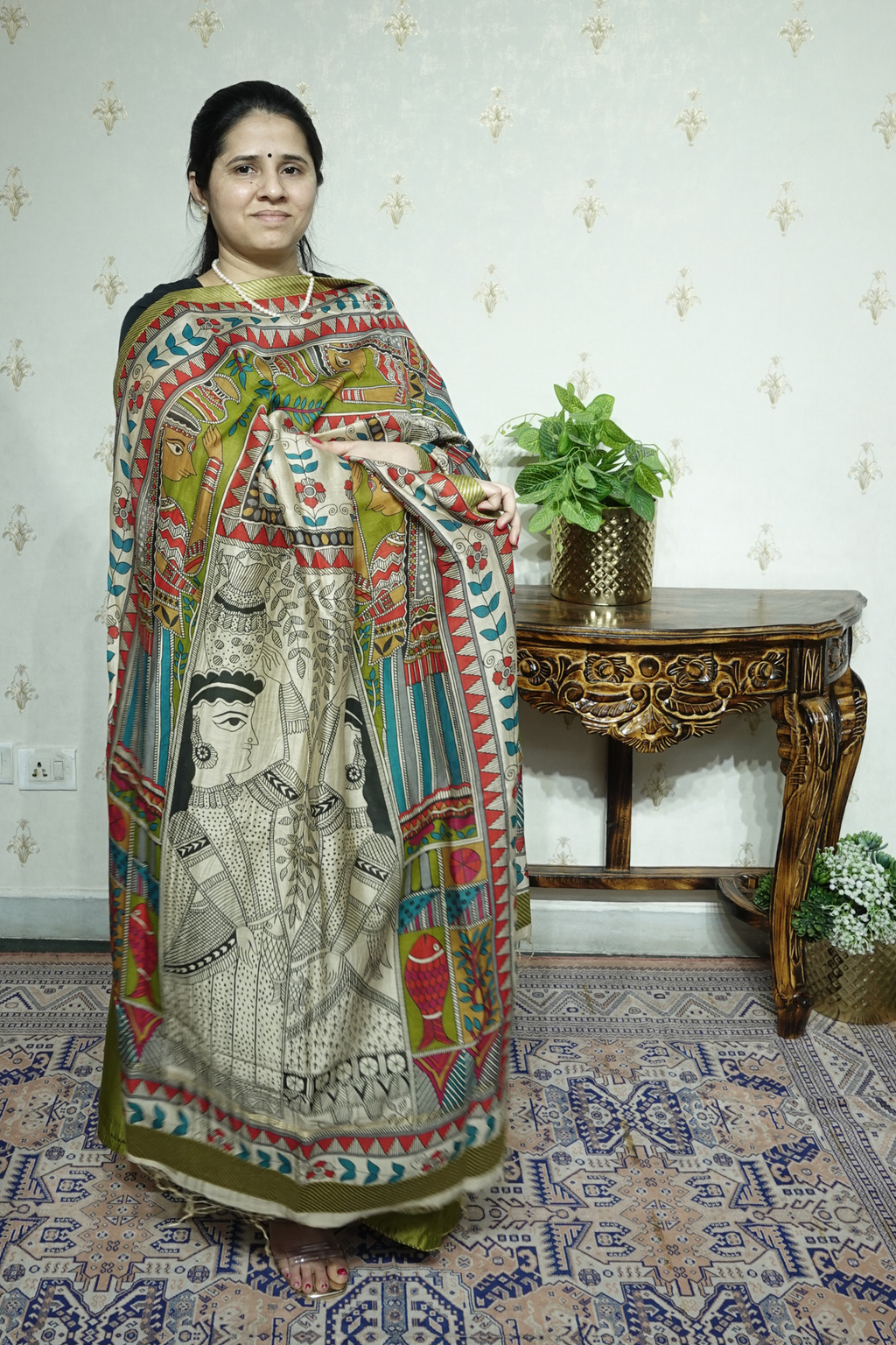 Maheshwari Silk - 40 Gm
