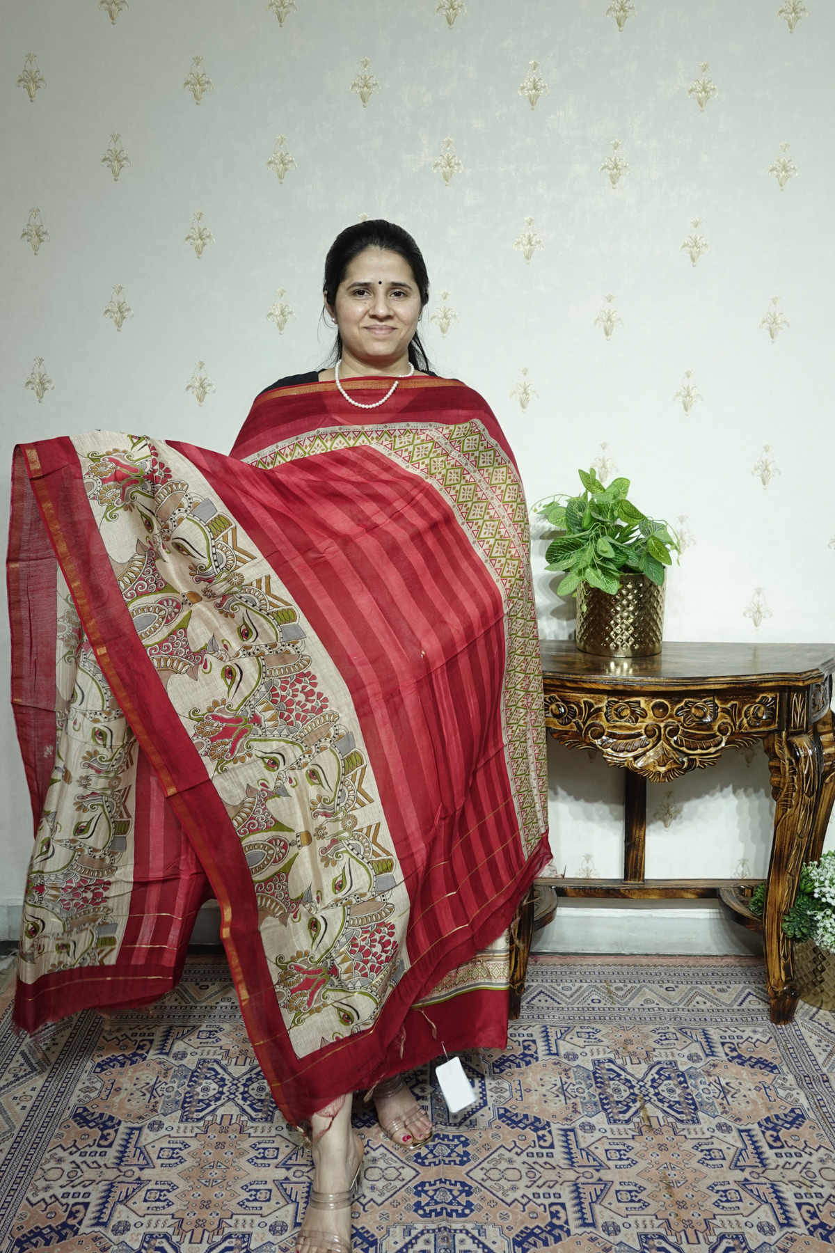 Maheshwari Silk - 40 Gm