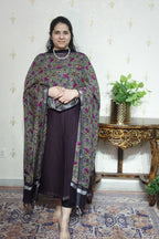Cotton Linen With Kalamkari Dupatta