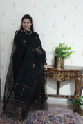 SICO Jamdani -  Gold Zari Weaving -2 pc