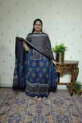 Ajrakh Modal Kurta Dupatta Set-2pc