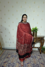 Ajrakh Modal Kurta Dupatta Set-2pc