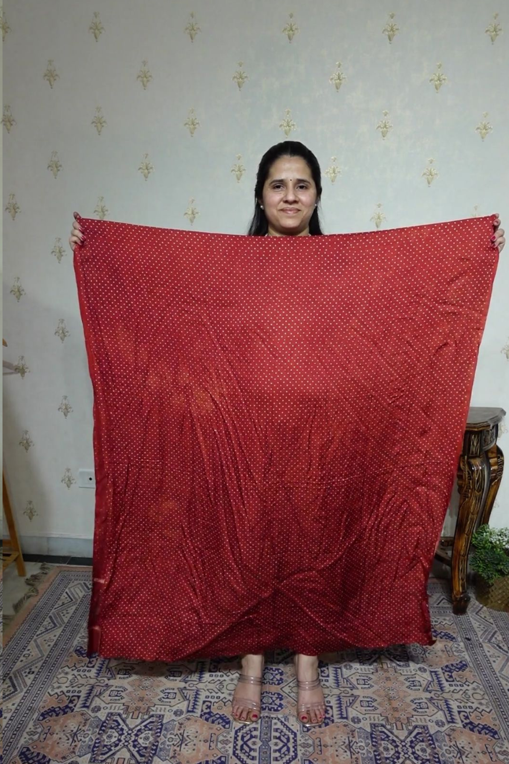 Ajrakh Modal Kurta Dupatta Set-2pc