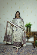 Ajrakh Modal Kurta Dupatta Set-2pc