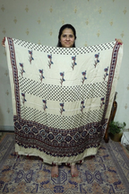Ajrakh Modal Kurta Dupatta Set-2pc