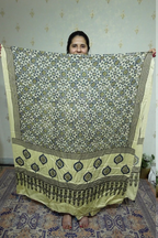 Ajrakh Modal Kurta Dupatta Set-2pc