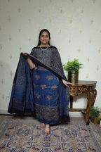 Ajrakh Modal Kurta Dupatta Set-2pc
