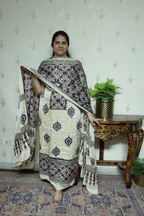 Ajrakh Modal Kurta Dupatta Set-2pc