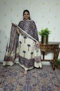 Ajrakh Modal Kurta Dupatta Set-2pc