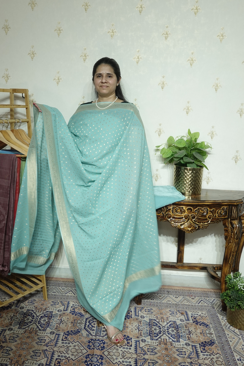 Banarsi Khadi Georgette