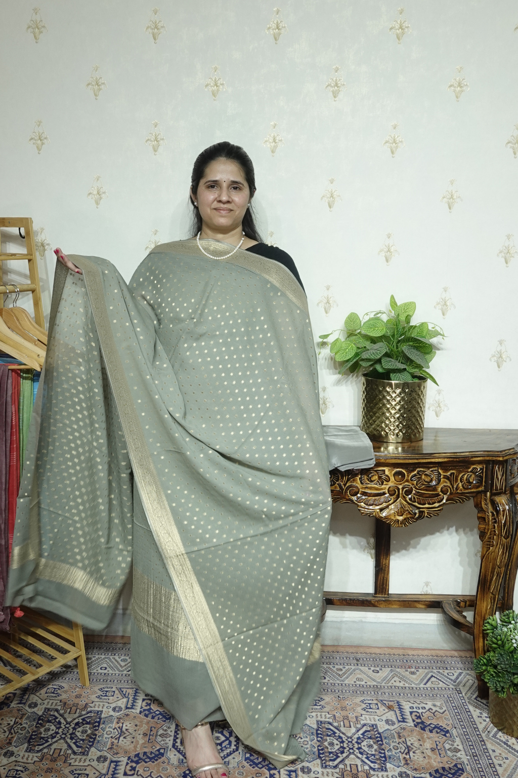 Banarsi Khadi Georgette