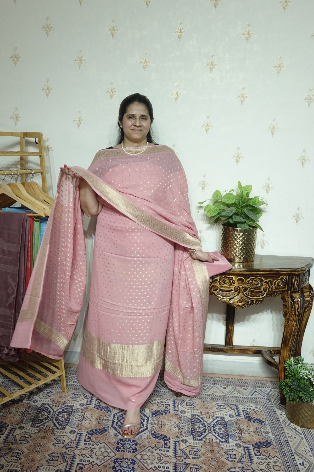 Banarsi Khadi Georgette