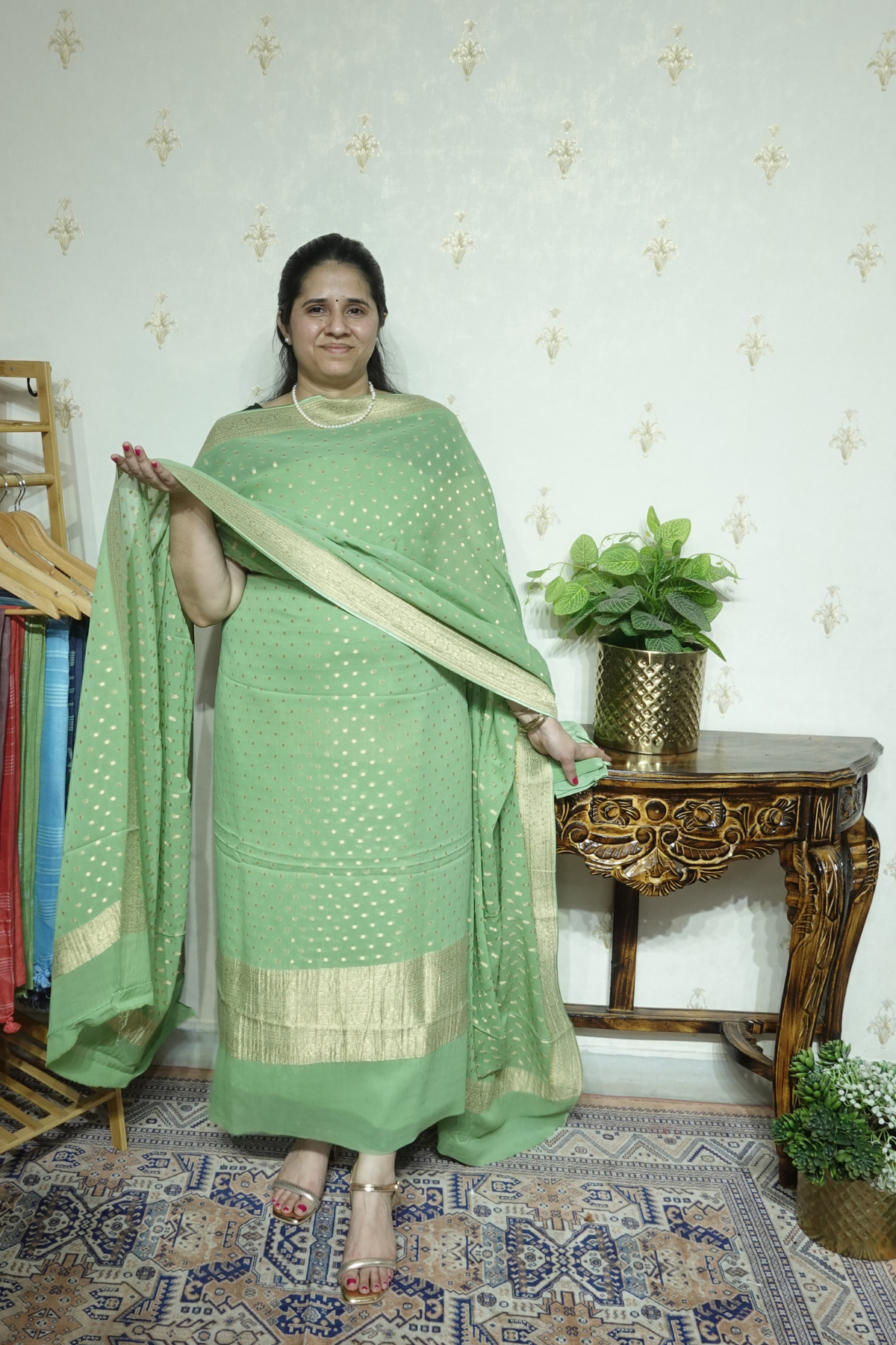 Banarsi Khadi Georgette
