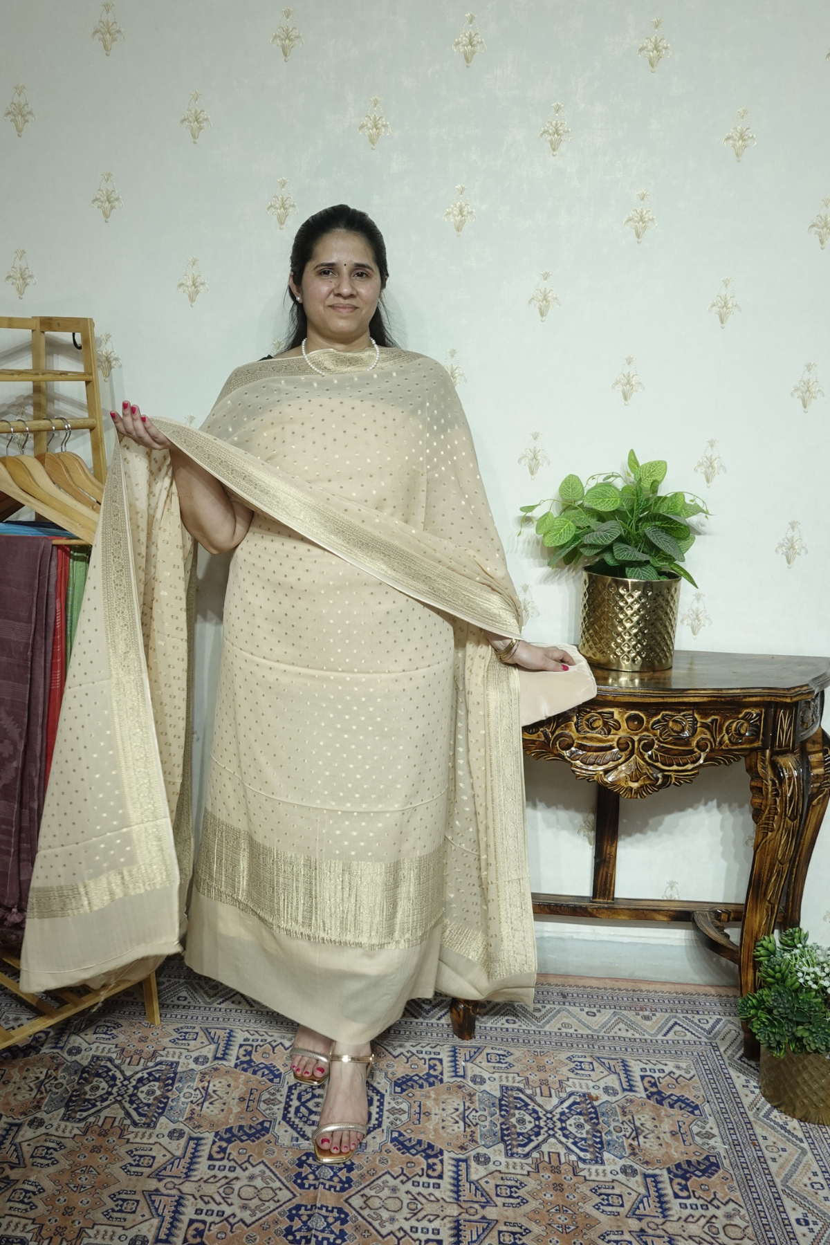 Banarsi Khadi Georgette