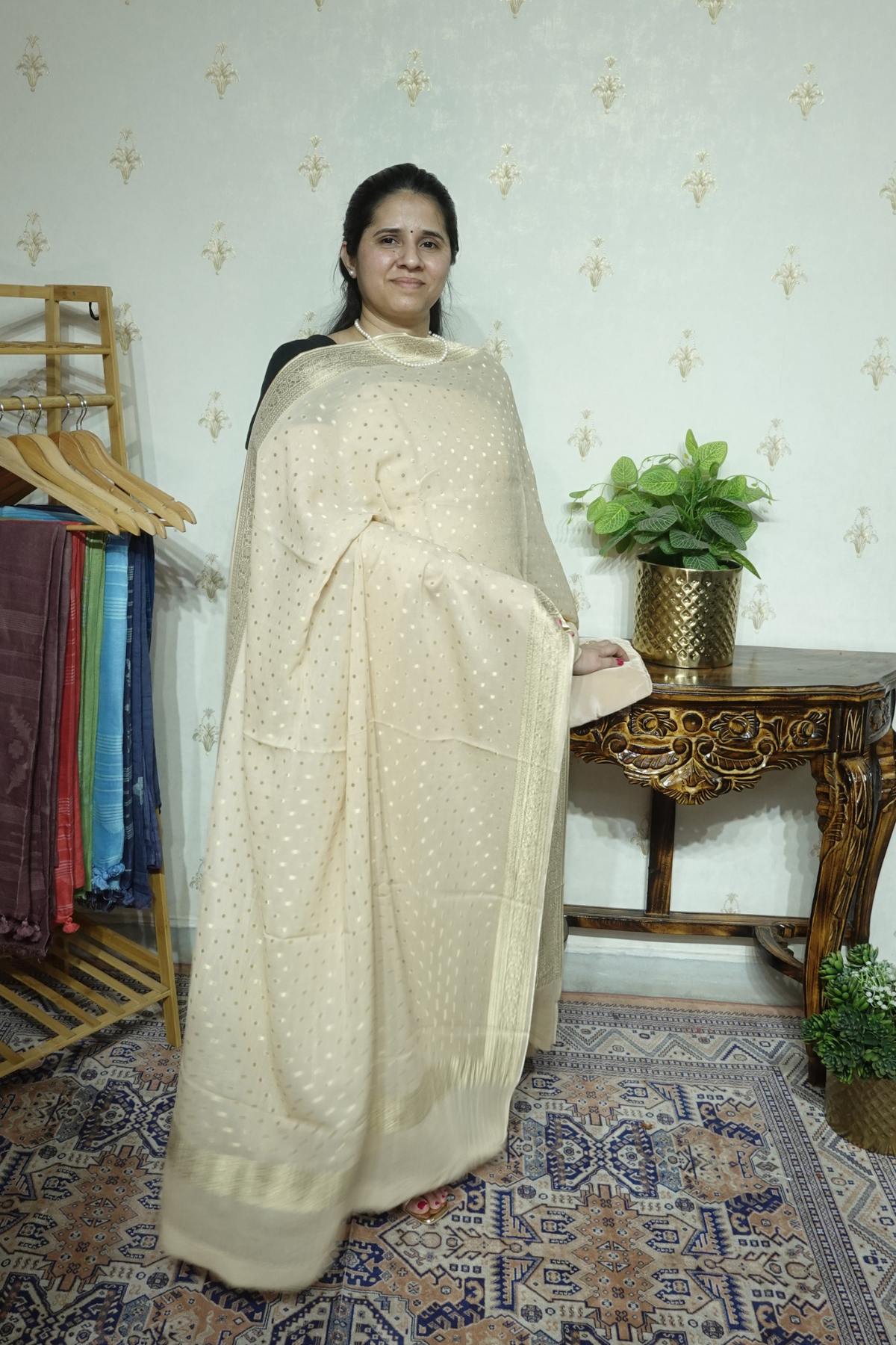 Banarsi Khadi Georgette