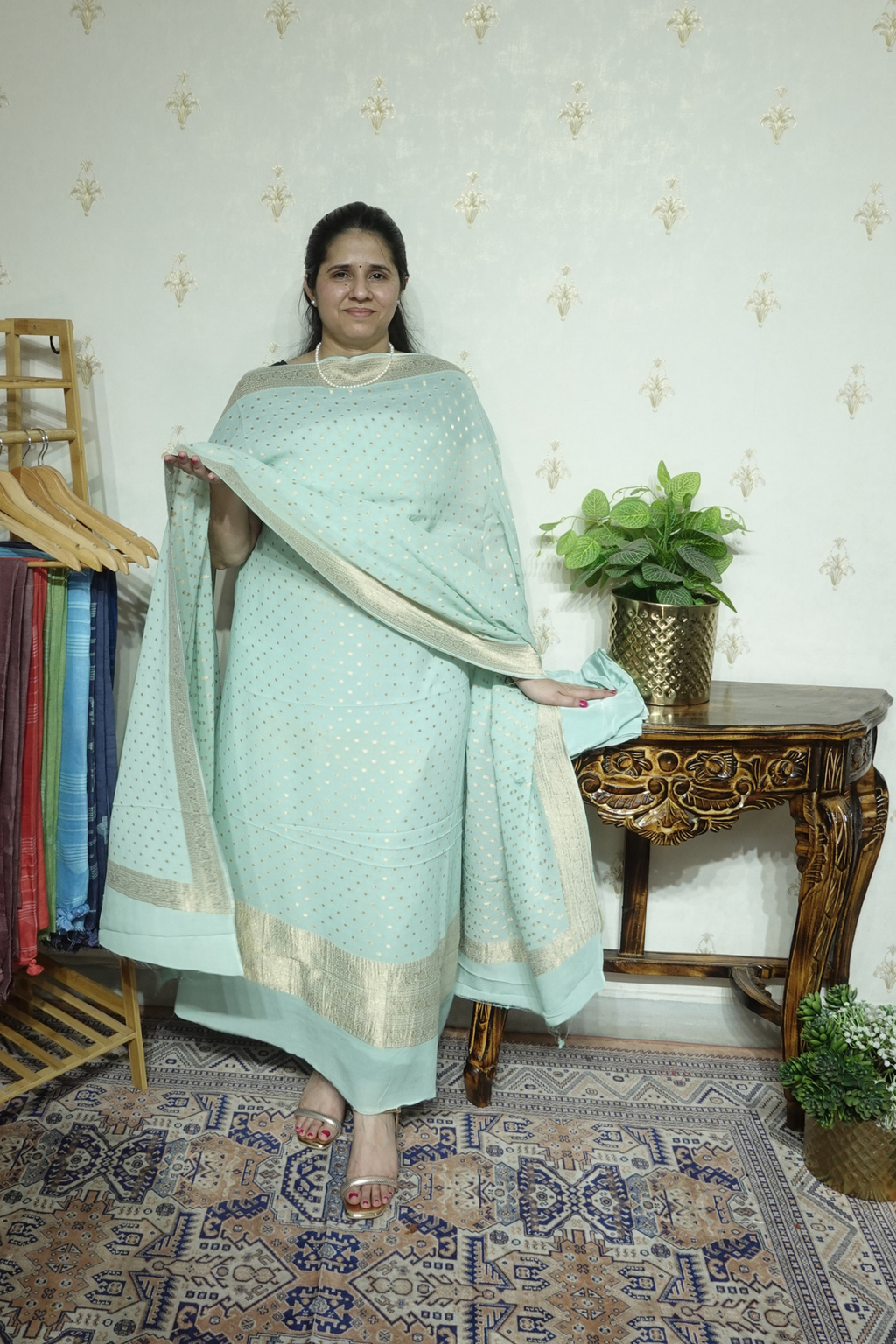 Banarsi Khadi Georgette