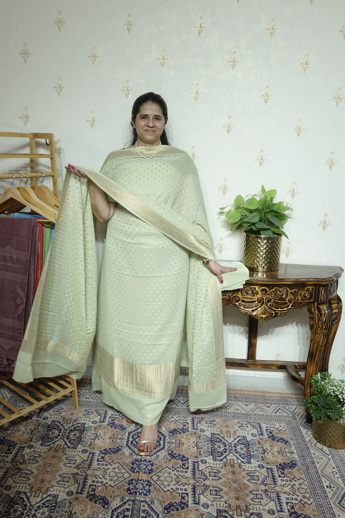 Banarsi Khadi Georgette