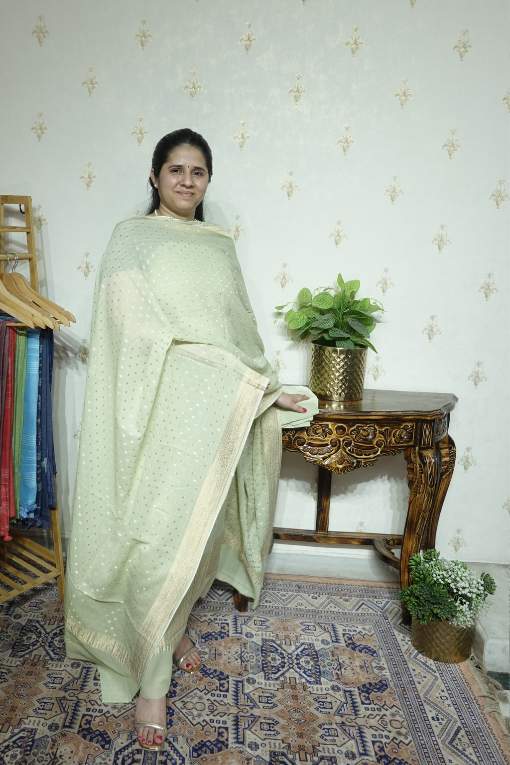 Banarsi Khadi Georgette