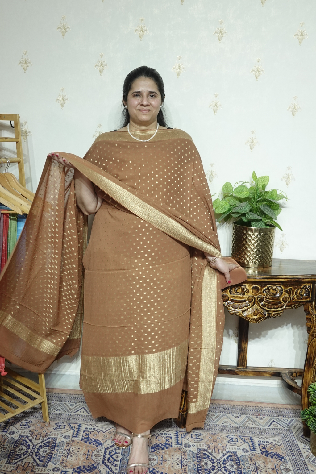 Banarsi Khadi Georgette