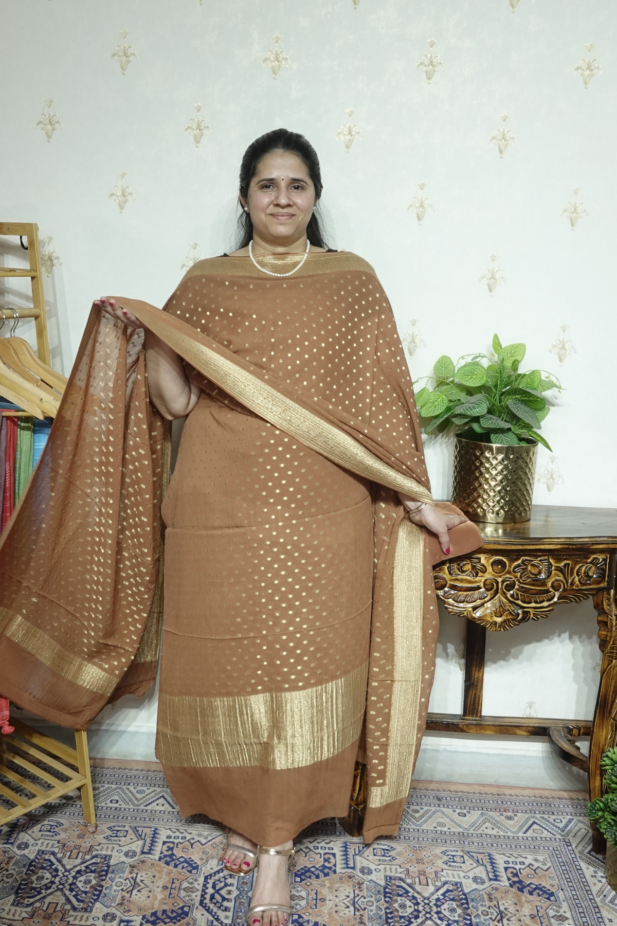 Banarsi Khadi Georgette