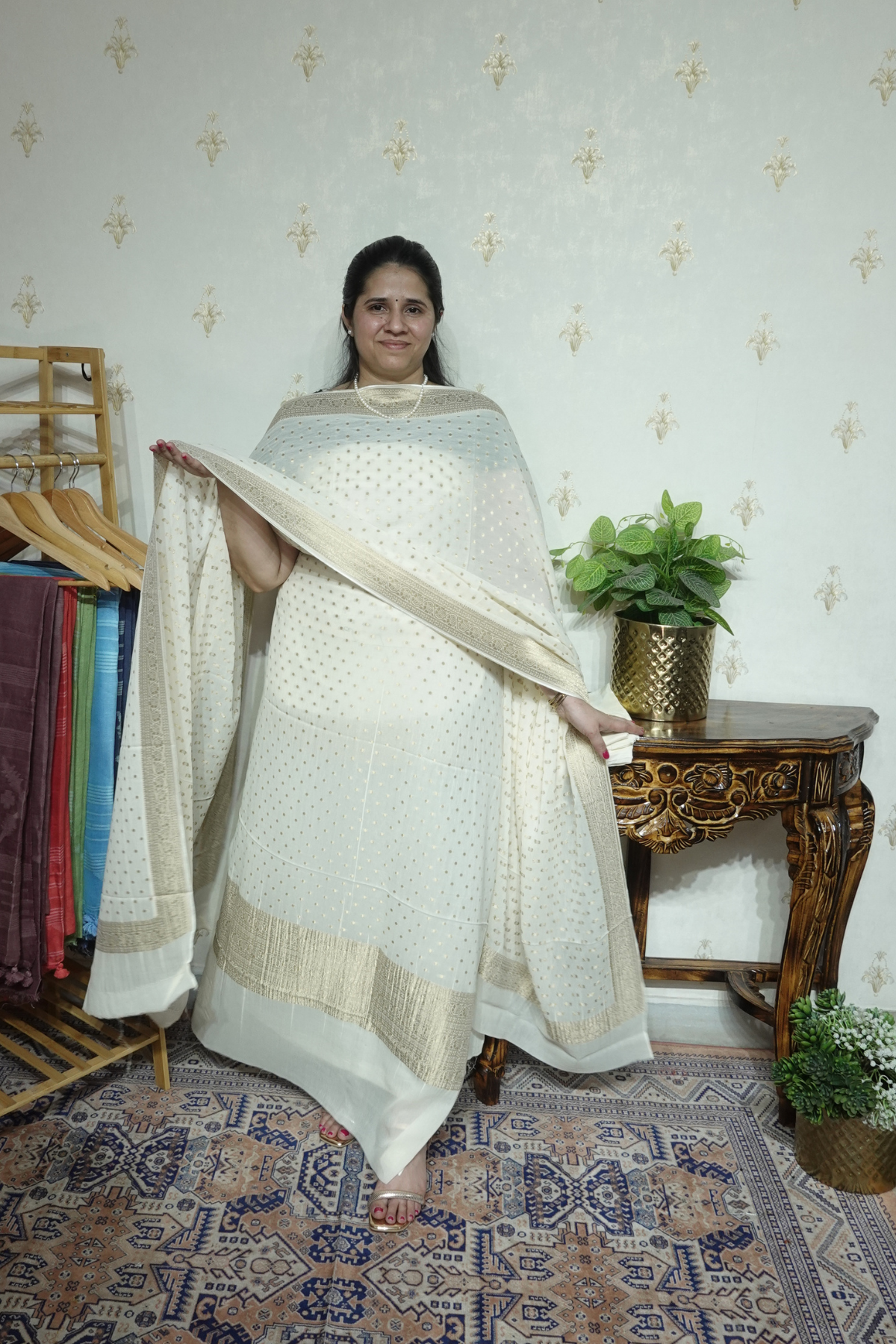 Banarsi Khadi Georgette