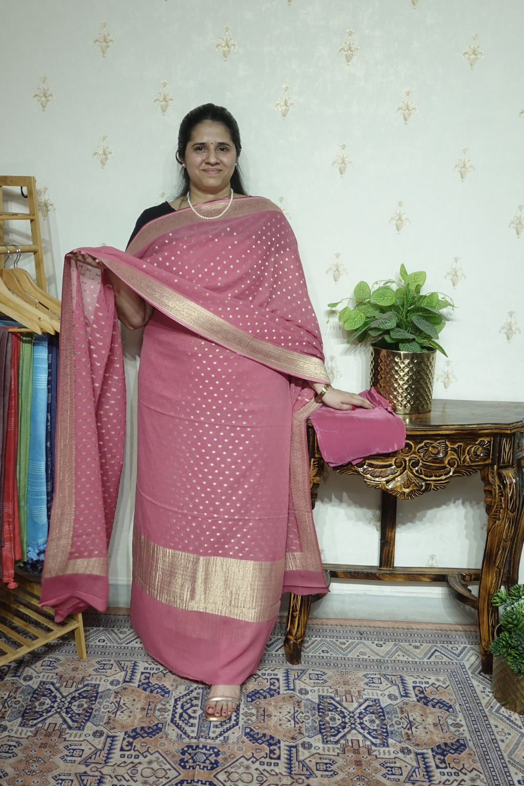 Banarsi Khadi Georgette