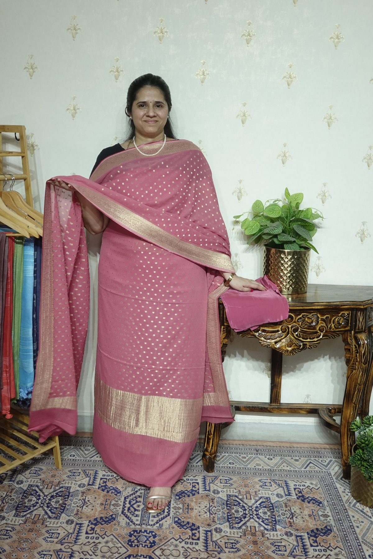 Banarsi Khadi Georgette