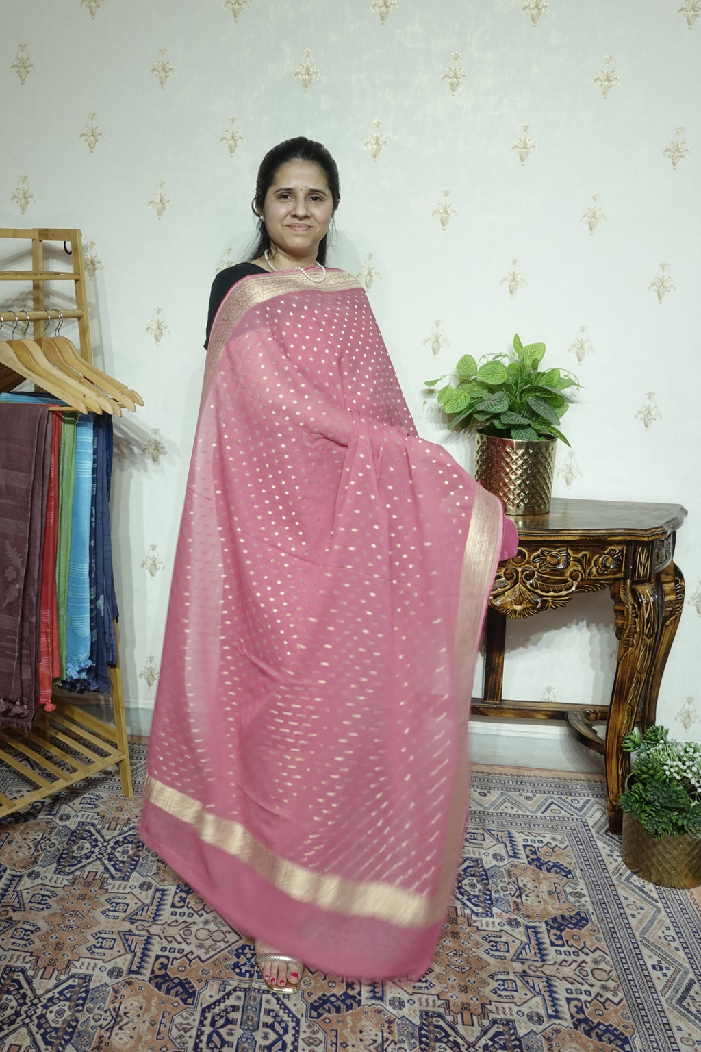 Banarsi Khadi Georgette