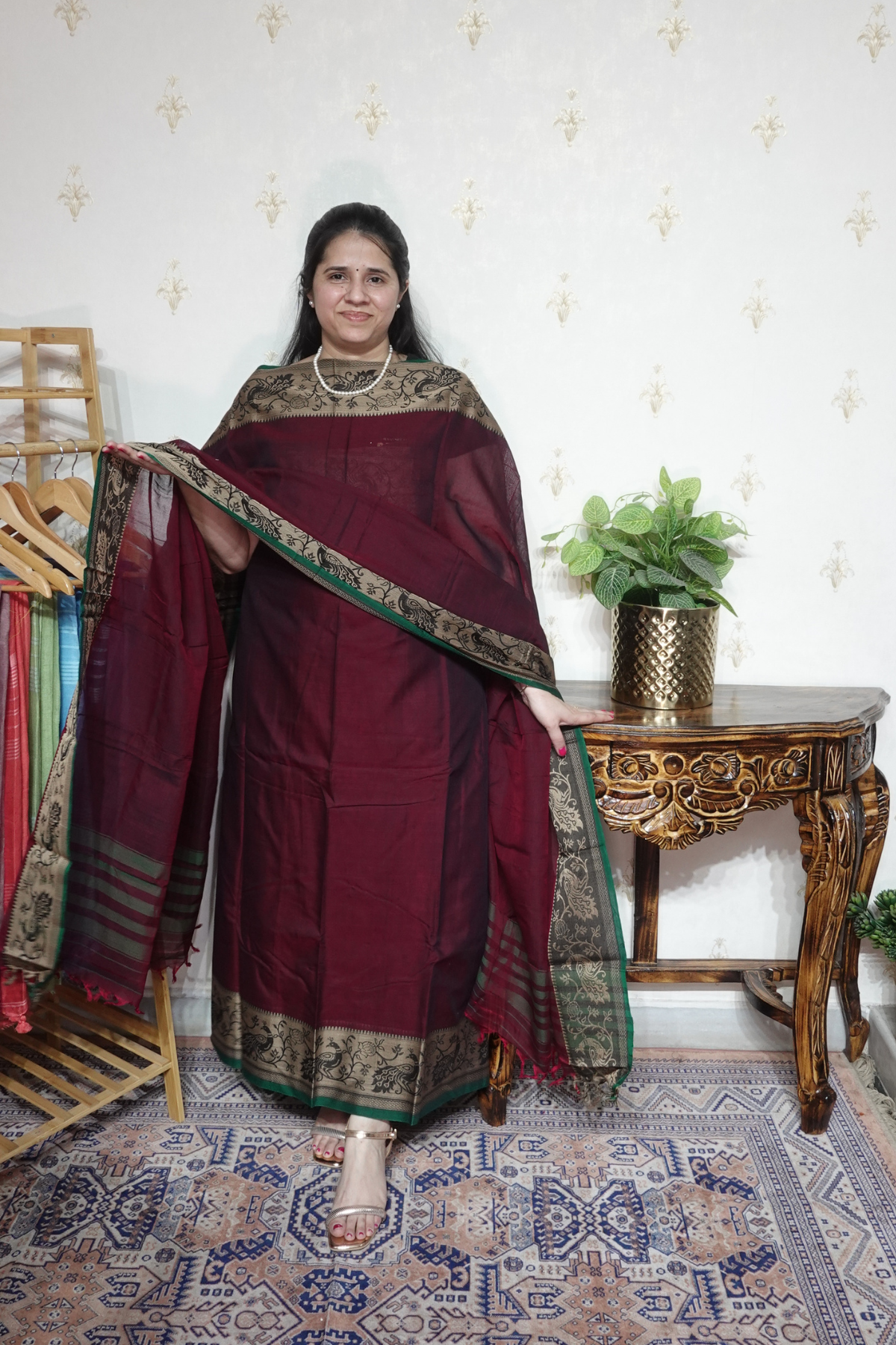 Mangalgiri Cotton Suits set