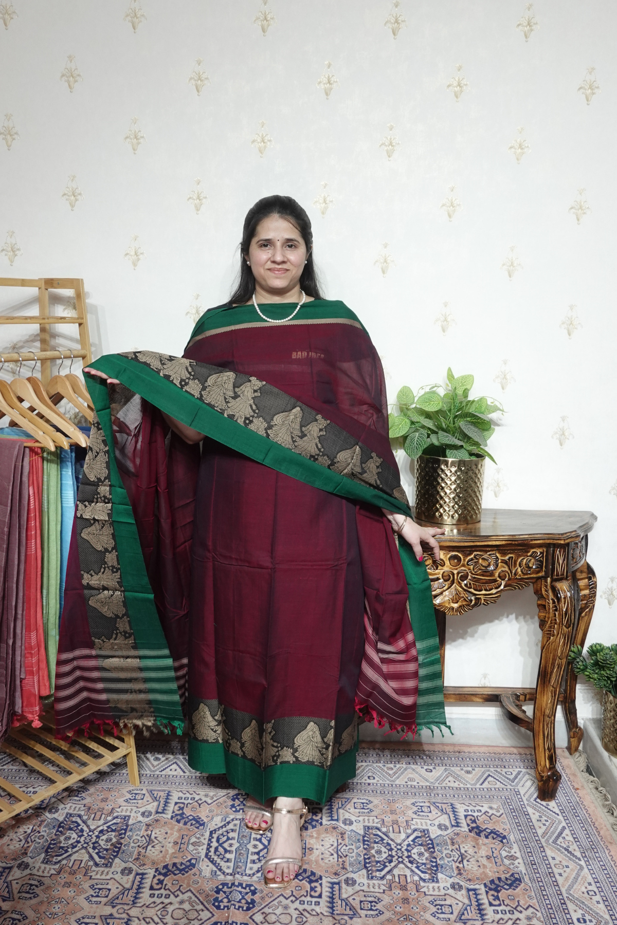 Mangalgiri Cotton Suits set