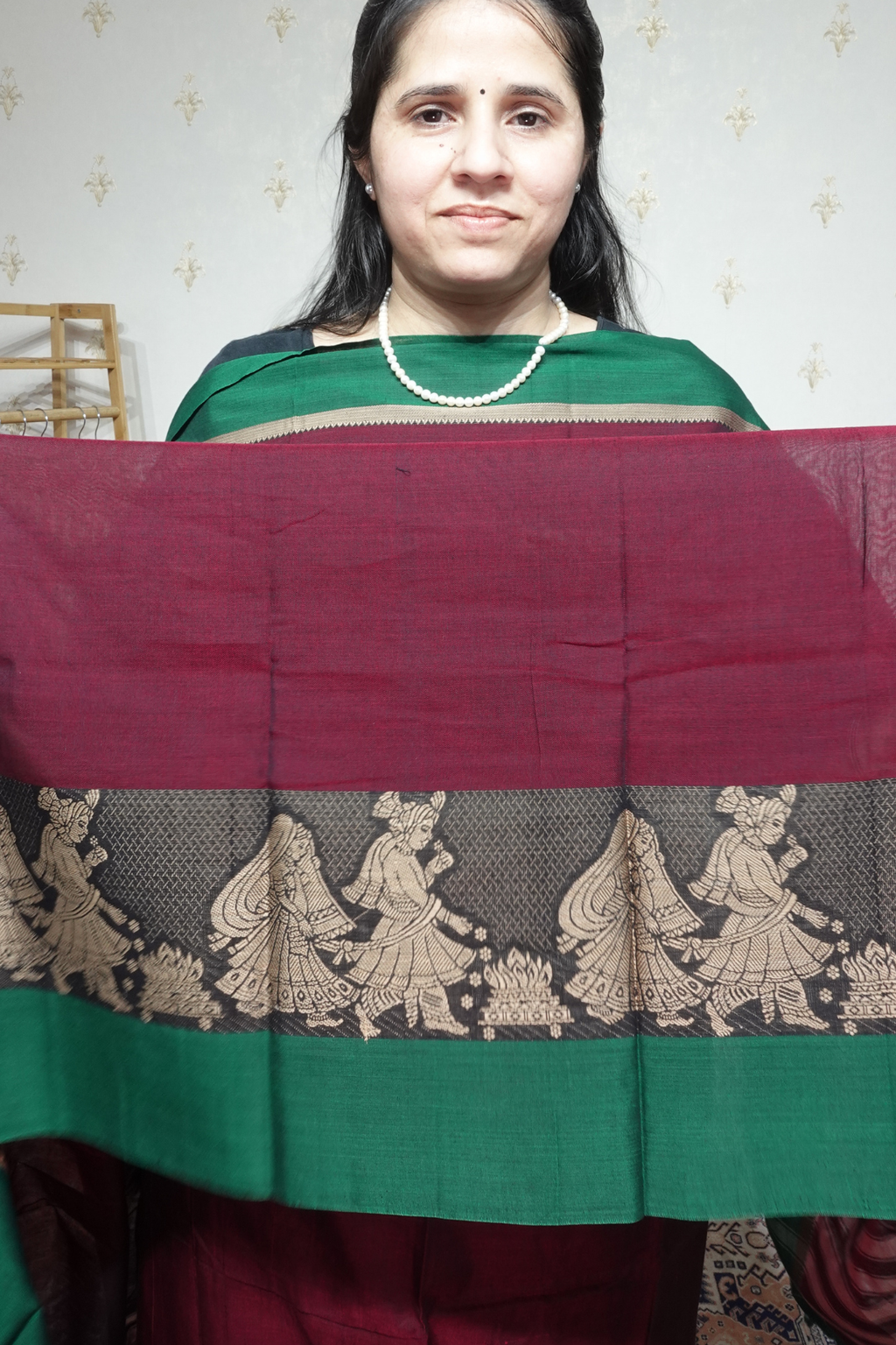 Mangalgiri Cotton Suits set