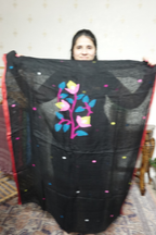 Jayshree Linen jamdani with Full Jaal Dupatta -2pc