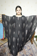 Ajrakh Handblock On Silk  linens- 2pc