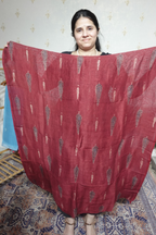 Ajrakh Handblock On Silk  linens- 2pc