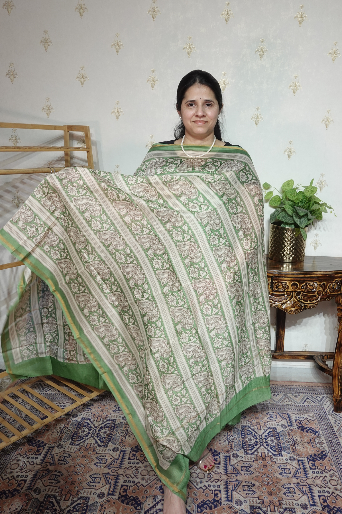 Maheshwari Silk - 70 GM with Digital Prints