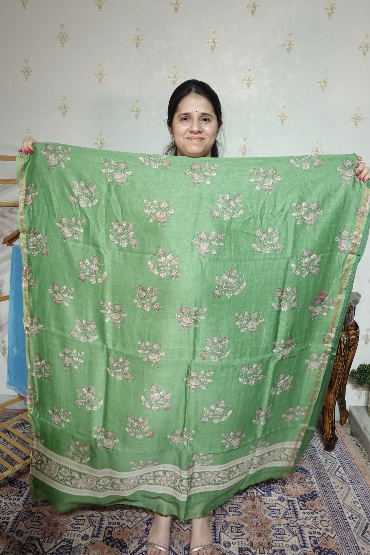 Maheshwari Silk - 70 GM with Digital Prints