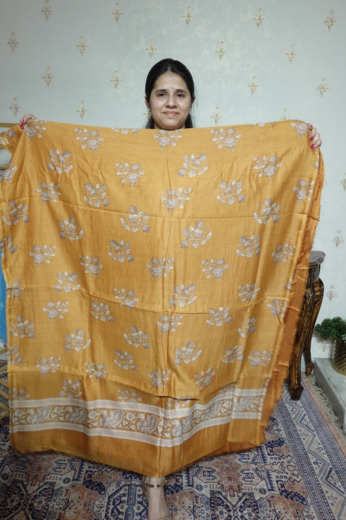 Maheshwari Silk - 70 GM with Digital Prints