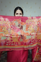 Maheshwari Silk - 70 GM with Digital Prints