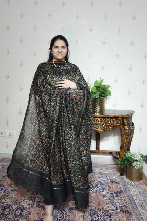 Maheshwari Silk - 70 GM with Digital Prints
