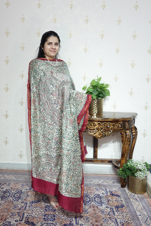 Maheshwari Silk - 70 GM with Digital Prints
