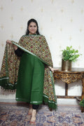 Cotton Linen With Kalamkari Dupatta