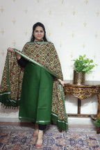 Cotton Linen With Kalamkari Dupatta